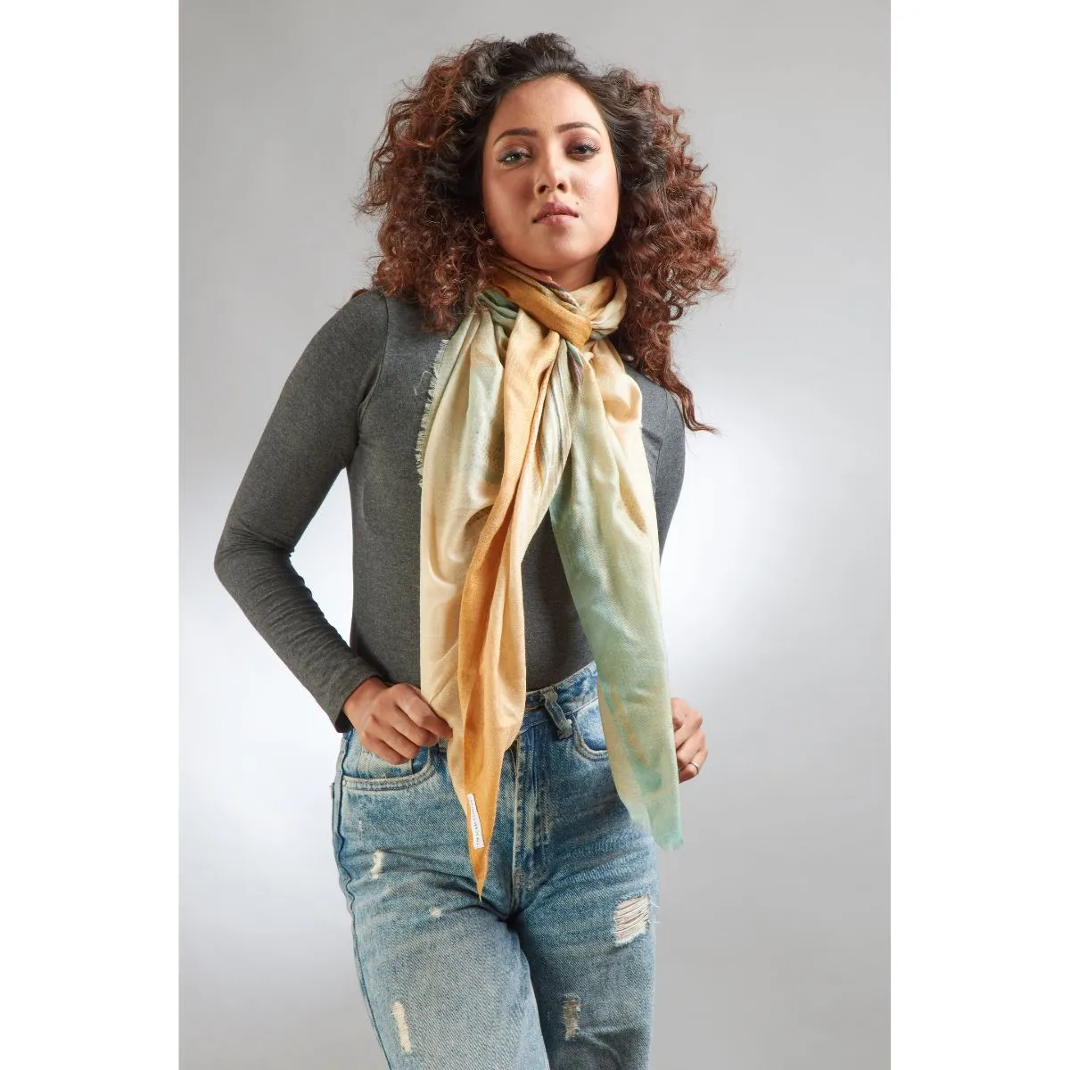 Abigail Cashmere Wool Scarf