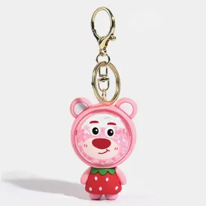 Acrylic Beads Character Elegant Keychain