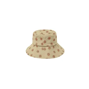 Beach Bucket Hat - Lemon Daisies