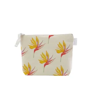 Bird of Paradise Cosmetic Bag, Small