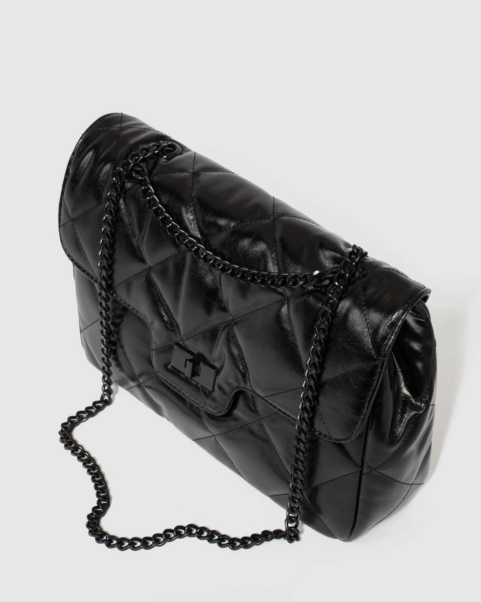 Black Gina Crossbody Bag