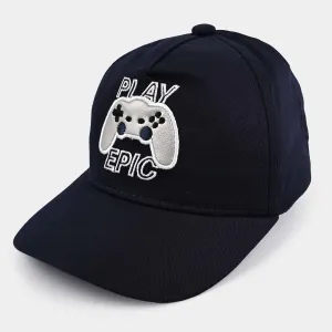 Boys Cap Play Epic-CHARCOAL