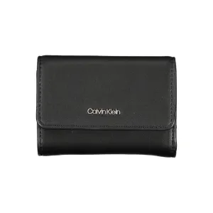 Calvin Klein Elegant Black Polyethylene Wallet