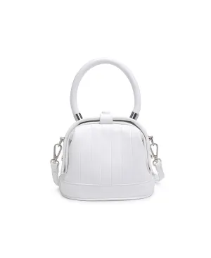 Charmain Moda Luxe Mini Crossbody Bag, White