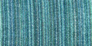 Chenille Scarf in Crystal Lake Blue by Trillium Handmade Weavers