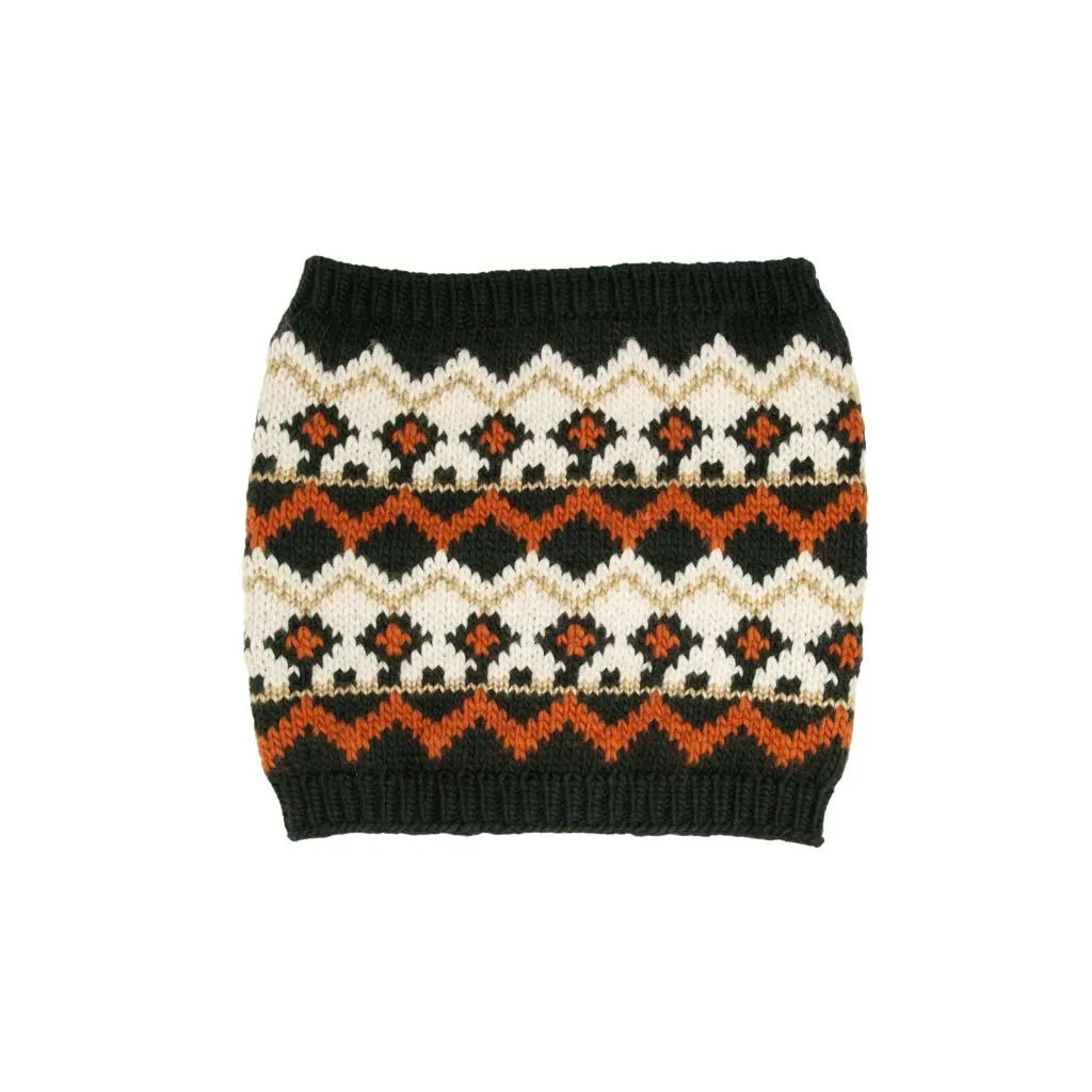 Chunky Fair-Isle Neckwarmer