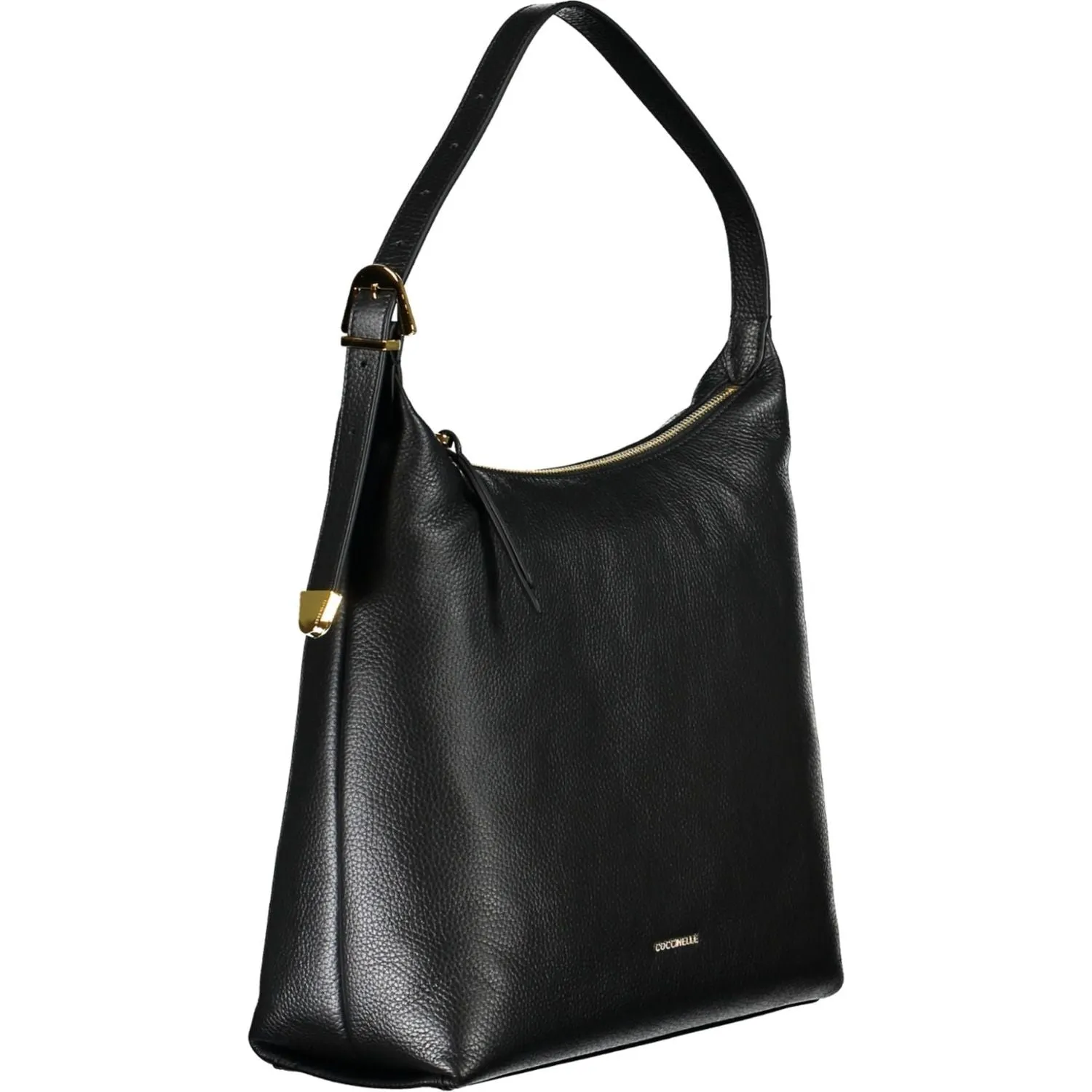 Coccinelle Elegant Black Leather Shoulder Bag