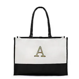 COLORBLOCK TOTE - BLACK