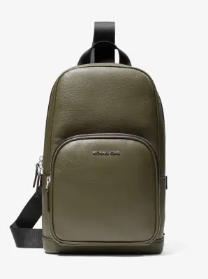 Cooper Pebbled Leather Sling Pack