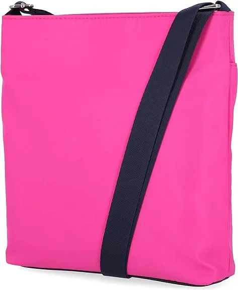 Crossbody bag Nautica Diver Nylon Small Purse with Adjustable Shoulder Strap, pink