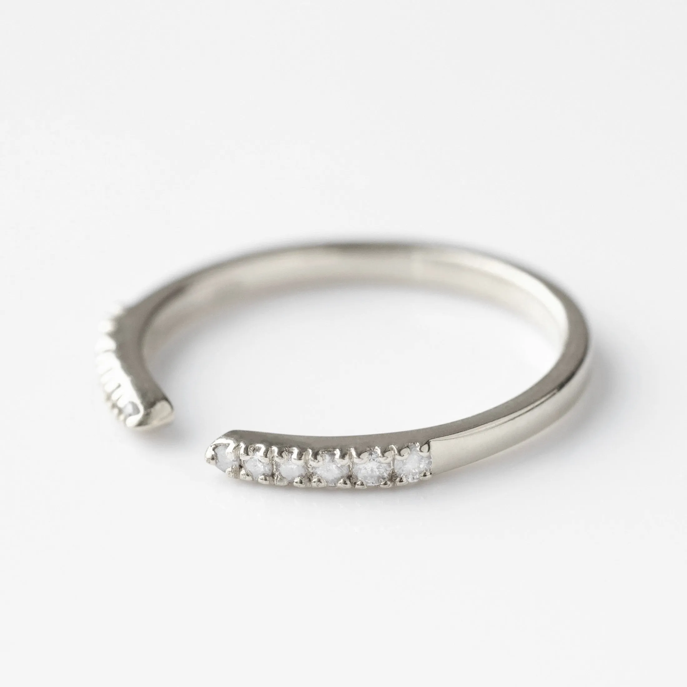 Diamond Open Eternity Ring