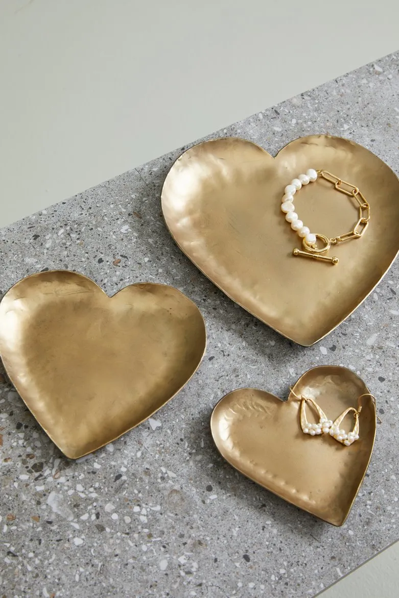 eb&ive - LUXE HEART SET - BRASS