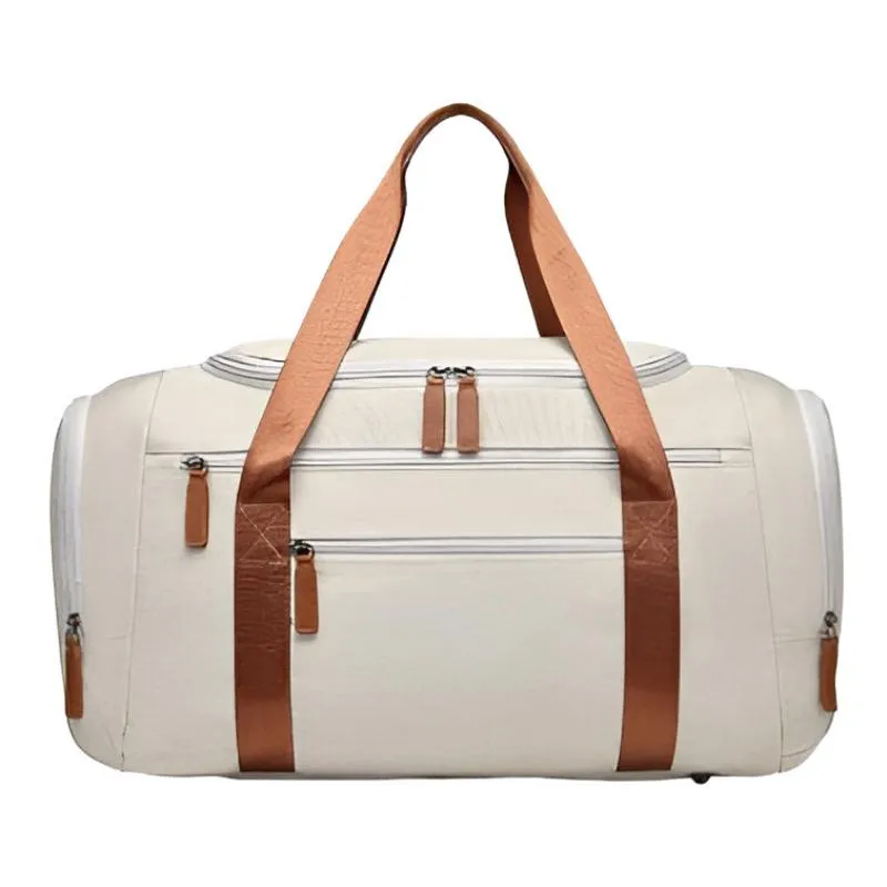 Elegant Canvas Duffle Bag