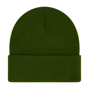 Elowel Beanie Hats for Men and Women - 100% Acrylic Thick Thermal Knit Skull Beanie Winter Hat - Unisex Cuffed Plain Army Green Beanie Hat