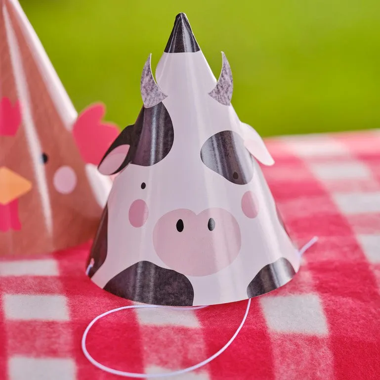 Farm Animal Party Hats