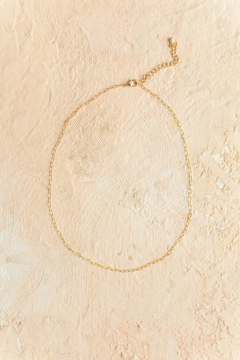 Felicity Dainty Chain Link Necklace