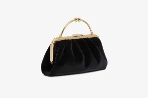 Frame Clutch - Black Velvet