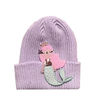 Girls Hats | Cold Weather Beanie: Mermaid- Assorted | Petite Hailey