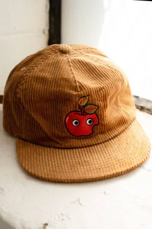 Googly Apple Corduroy 5 Panel Hat