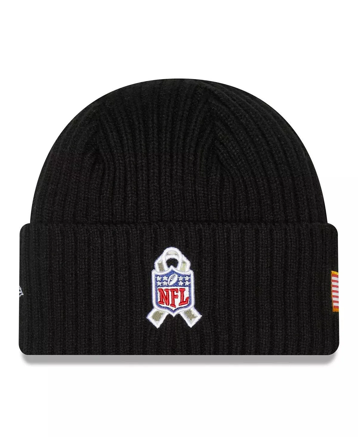 Green Bay Packers Salute to Service Knit Hat, Black, One Size Fits Most