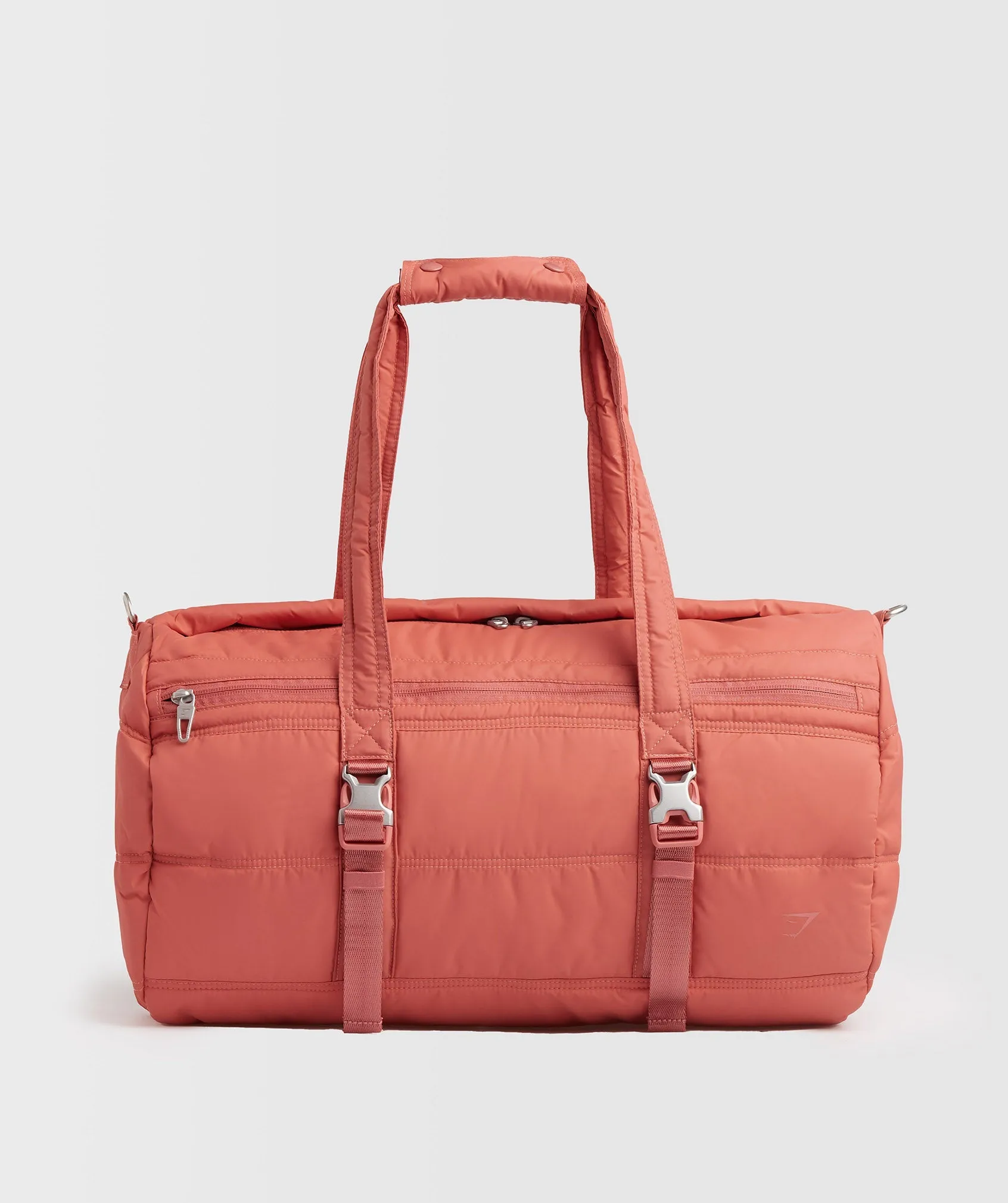 Gymshark Premium Lifestyle Barrel Bag - Terracotta Pink