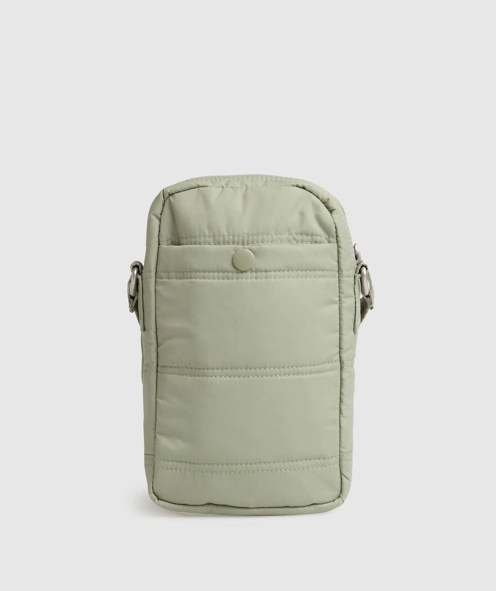 Gymshark Premium Lifestyle Cross Body - Light Olive Green