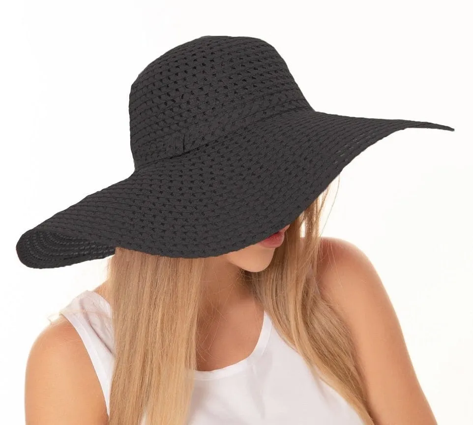 H3082 Hollow Out Straw Beach Summer Hat