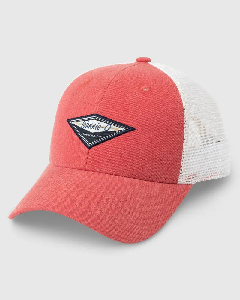 Johnnie-O Surf Diamond Trucker Hat