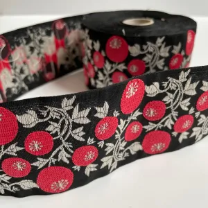 Kafka Ribbon : Berries - Red