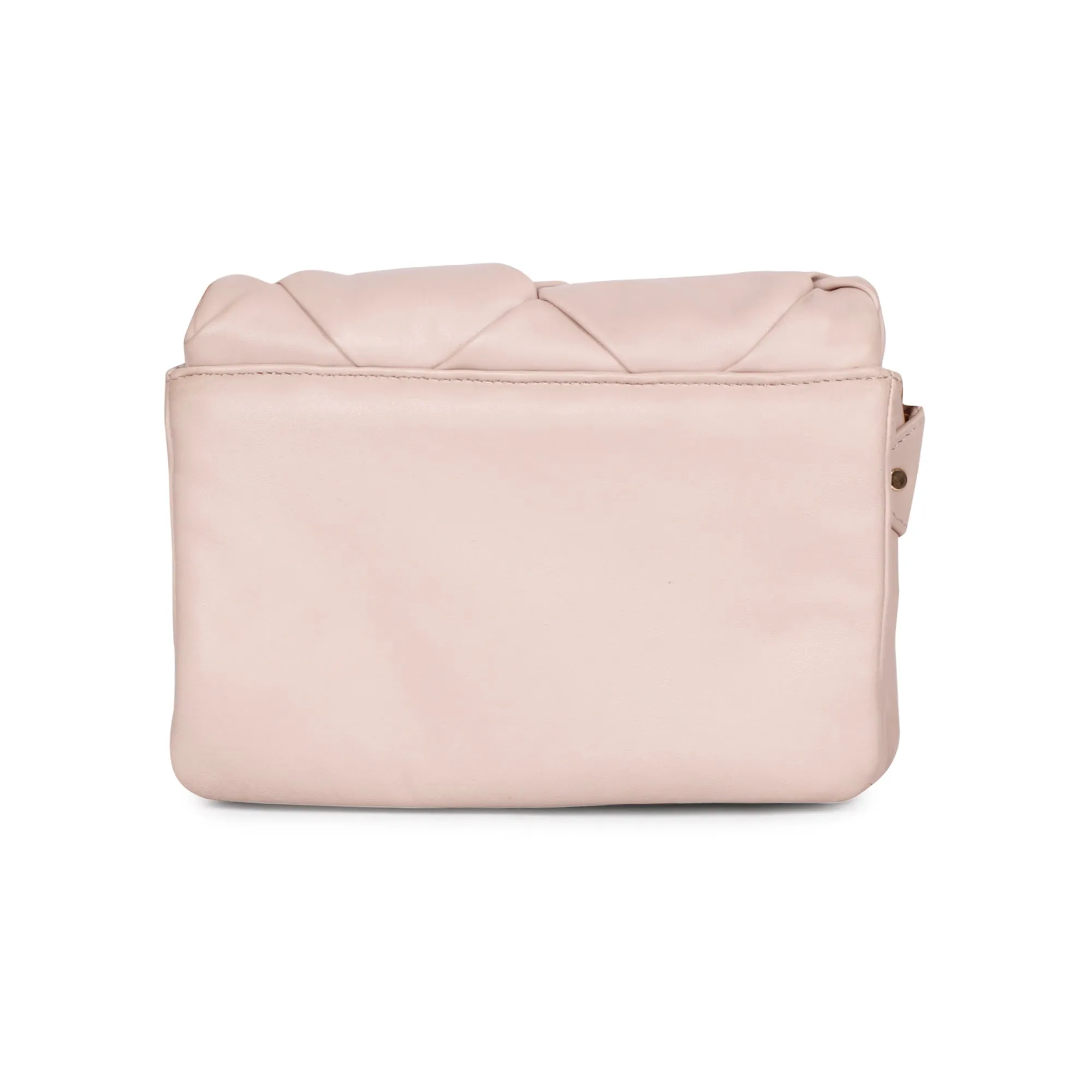 Kate Pink Blush Leather handcrafted Cross Body Sling Bags