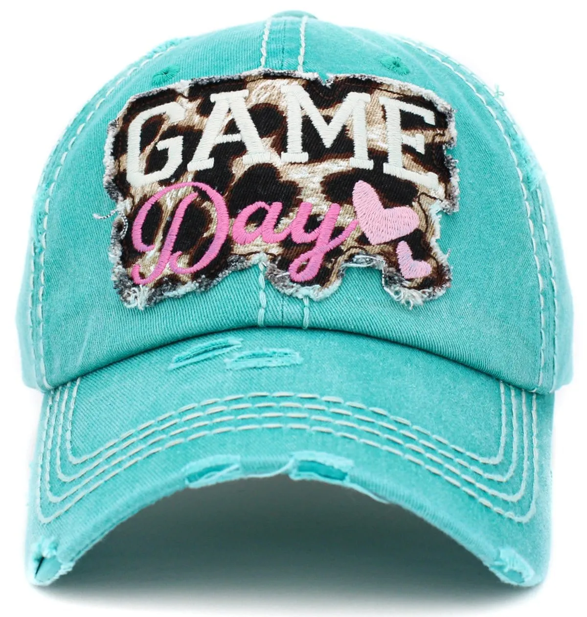 KBV1396 "Game Day" Vintage Washed Baseball Cap