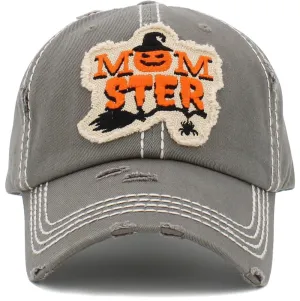 KBV1466 "Momster" Washed Vintage Ballcap