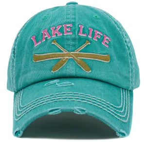 KBV1486 'Lake Life' Washed Vintage Ballcap