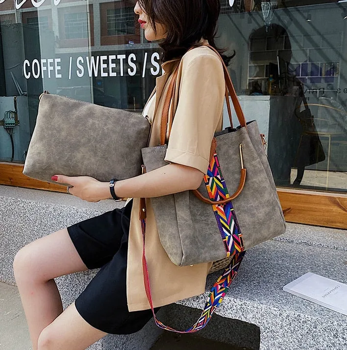 Ladies PU leather shoulder bags messenger bags fashion women's business bags