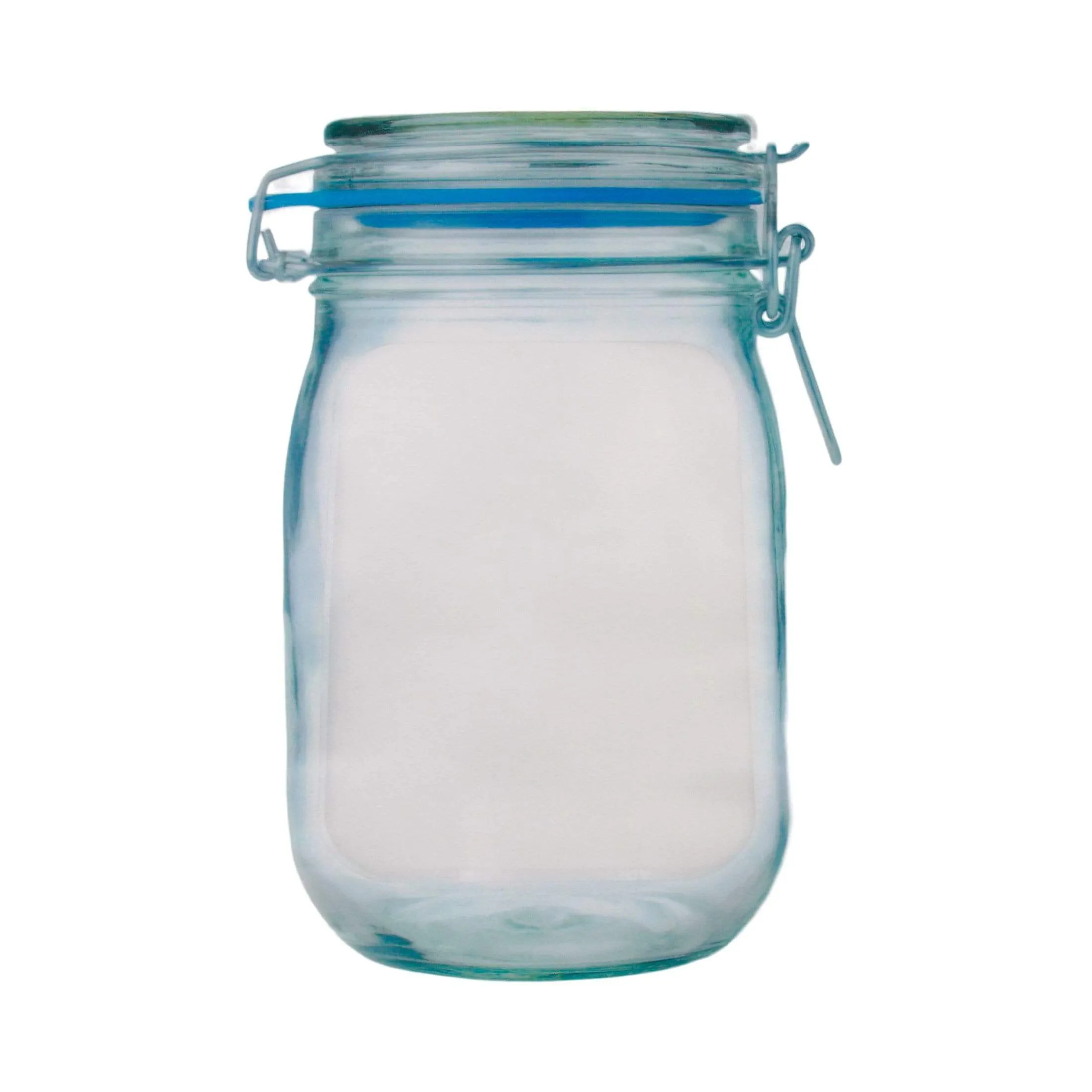 Large Mason Jar Style Clear Zipper Bags