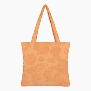 Lucia Tangelo Toweling Tote Bag