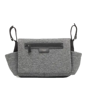 Luxe Grey Stroller Organizer Bag