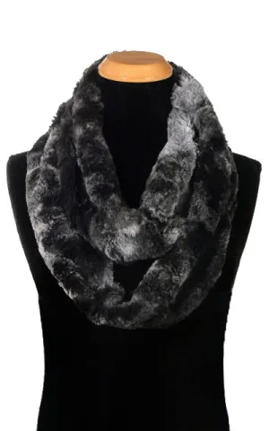 Men's Infinity Scarf - Luxury Faux Fur in Highland in Skye