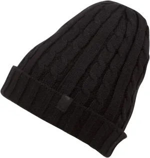 Sakkas Avery Thermal Fleece Lined Cable Knit Beanie