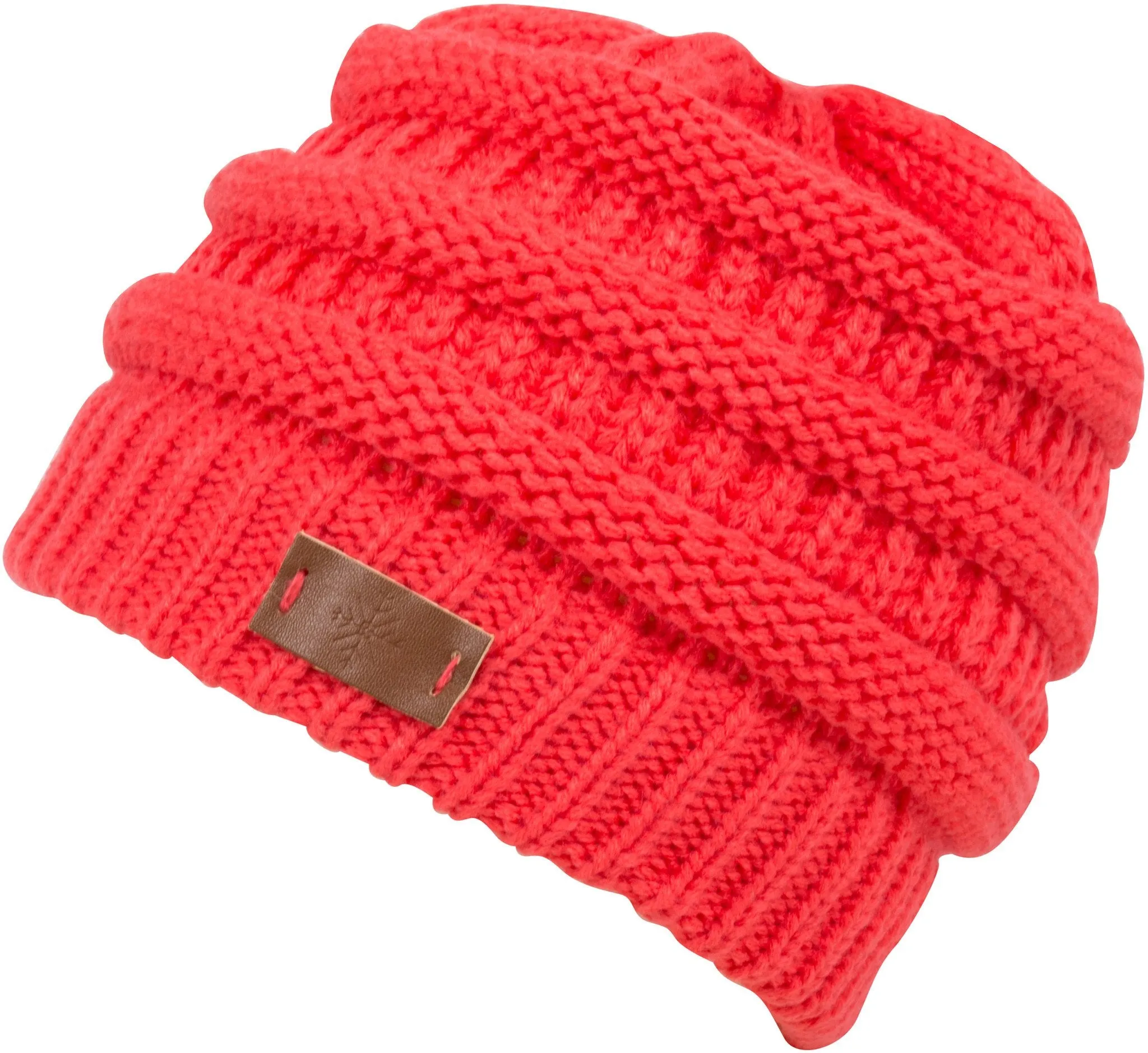 Sakkas Beehive Cable Knit Modern Beanie