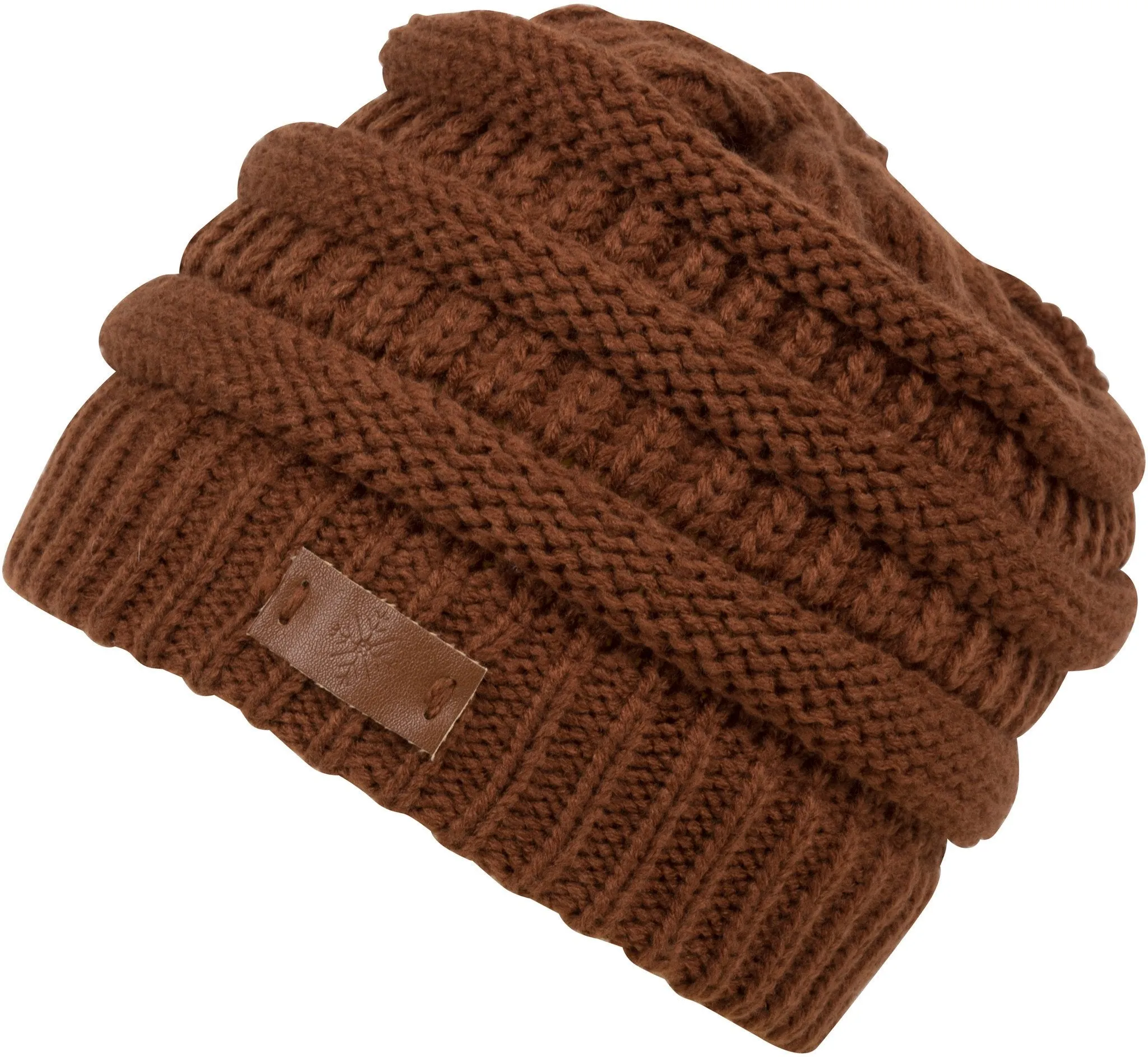 Sakkas Beehive Cable Knit Modern Beanie