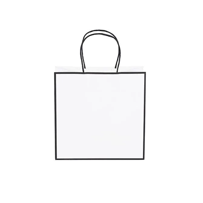 Sophie Retail Shopper White- 10" x 10" x 4"