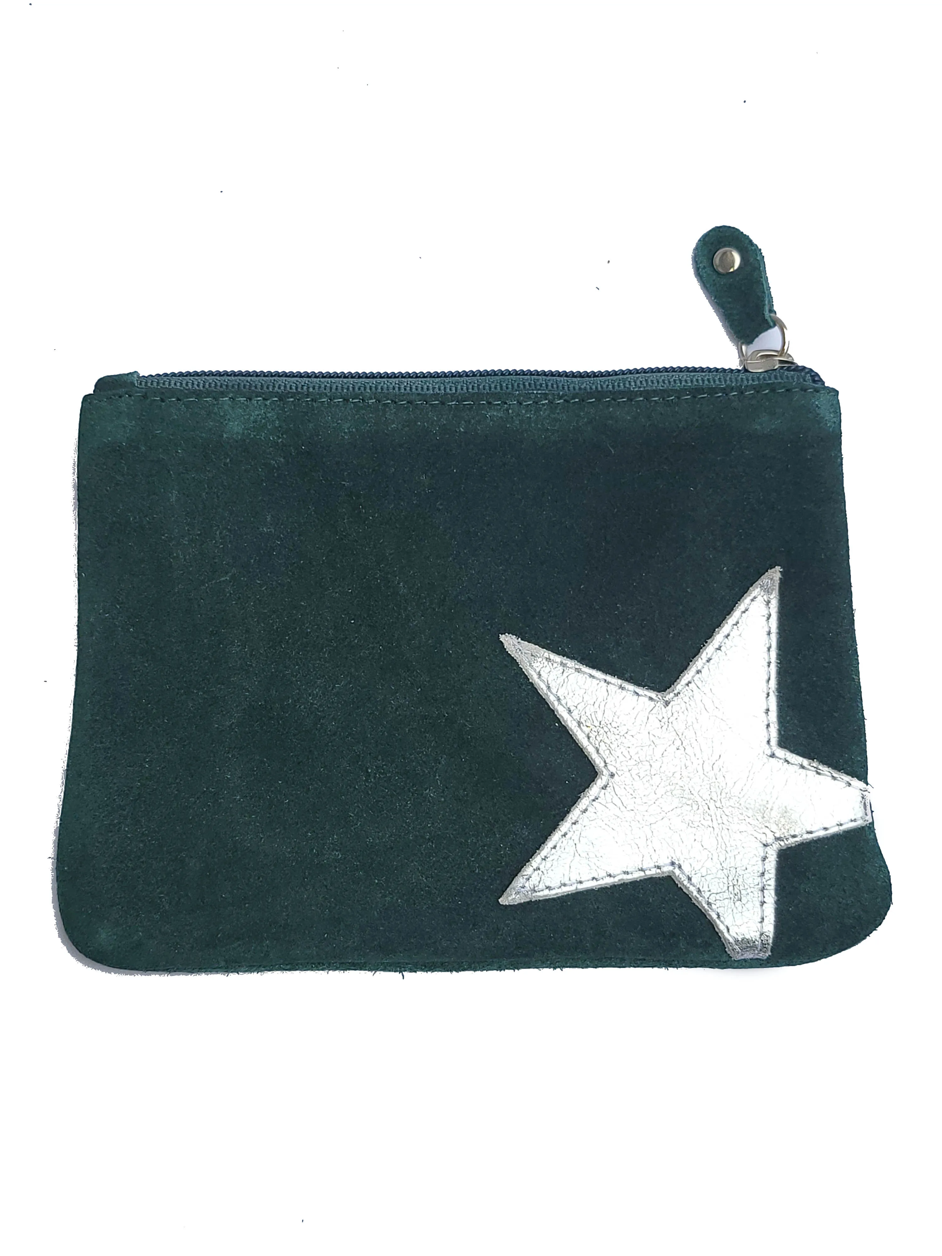 STAVINA 0039  STAR POUCH SUEDE