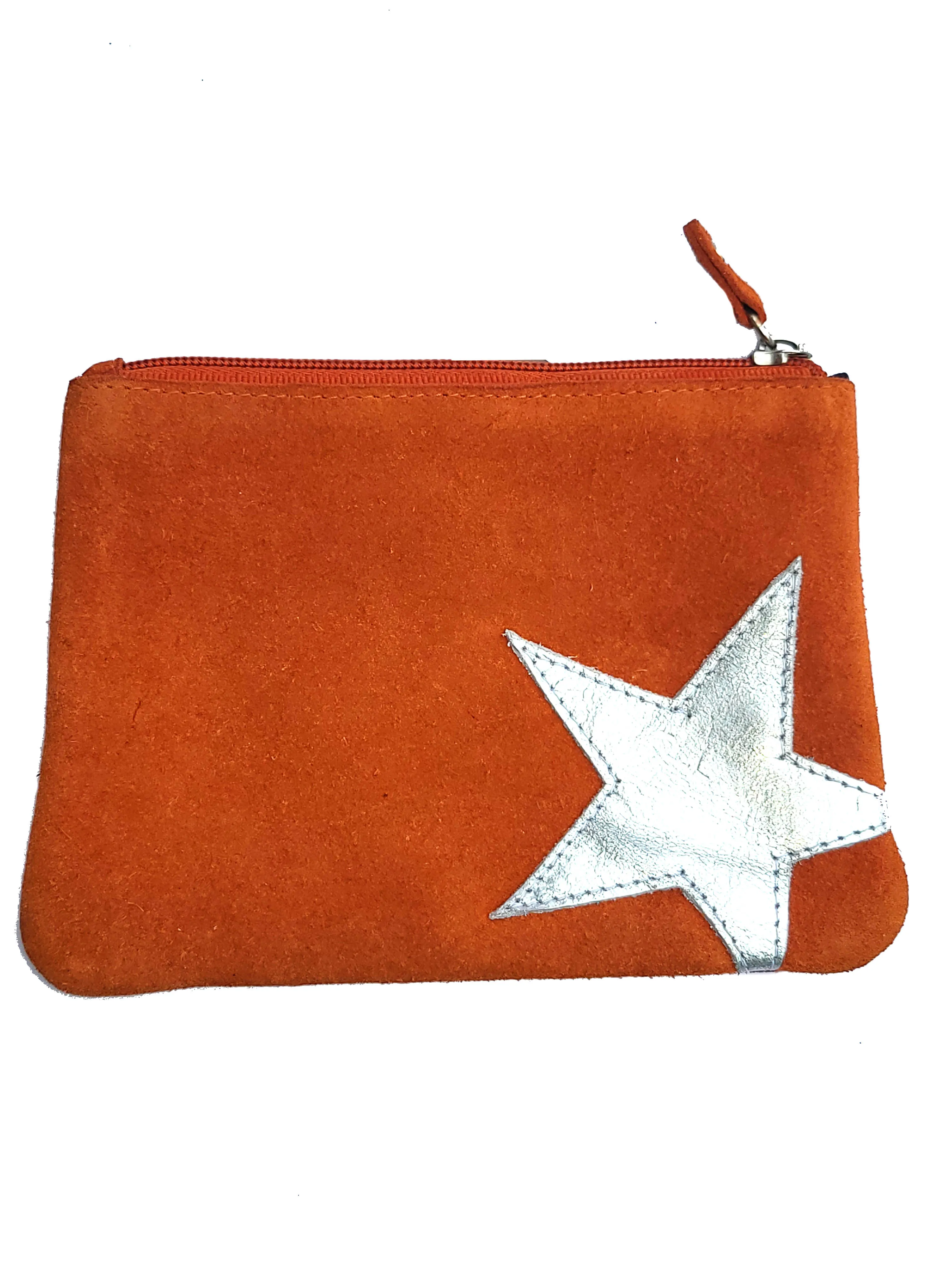 STAVINA 0039  STAR POUCH SUEDE