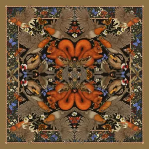 The British Woodland Silk Scarf | 90x90cm [Preorder]