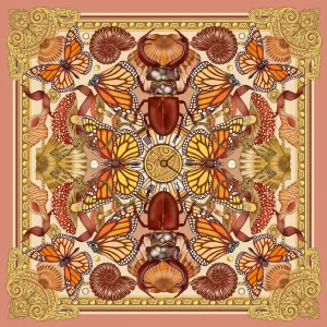 The Curiosity Cabinet Silk Scarf | 130x130cm