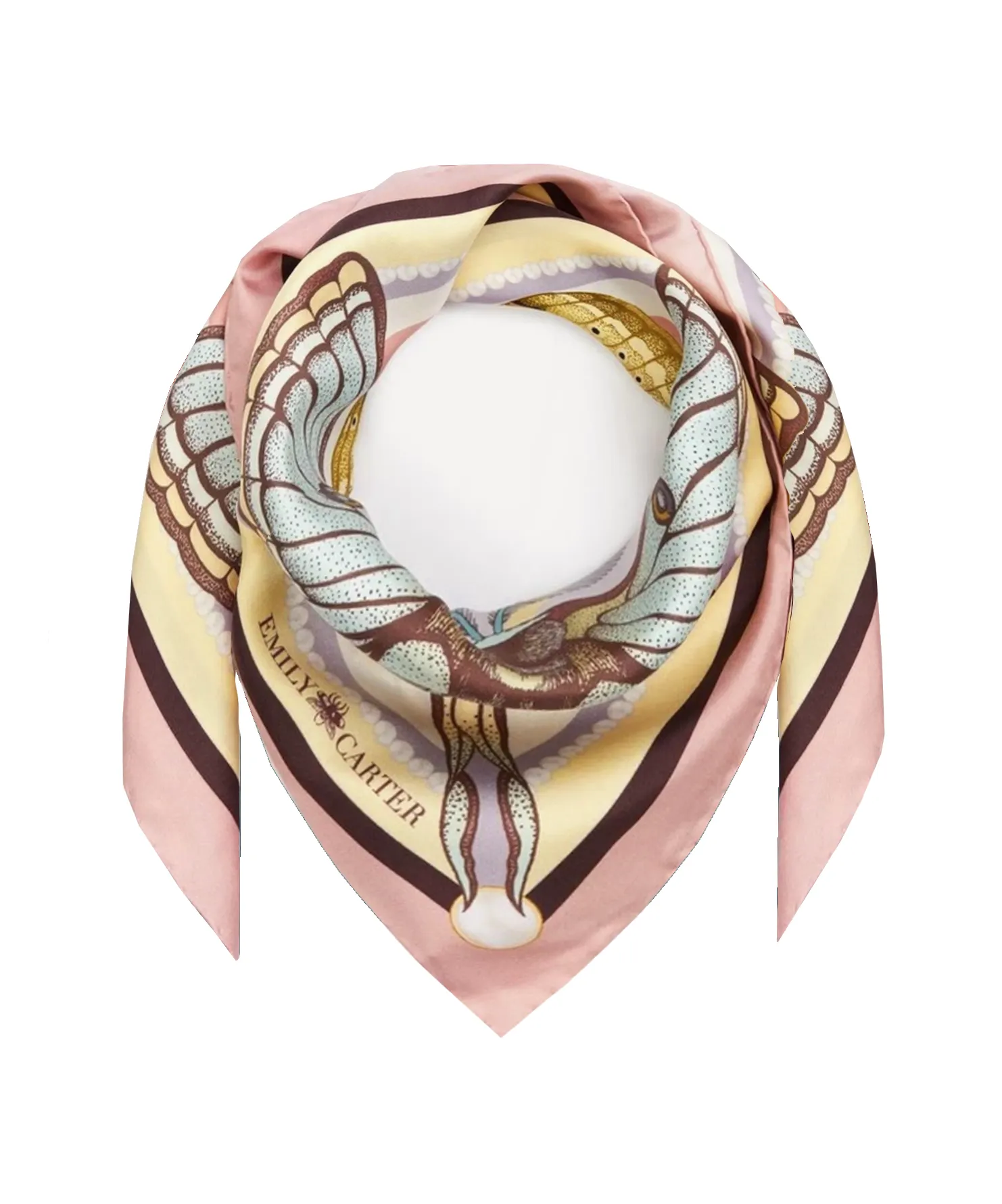 The Lunar Moth Scarf | 90x90cm