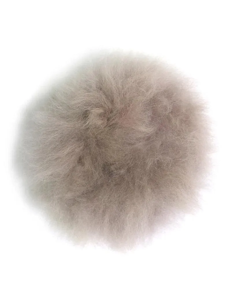 TOFT Alpaca Fur Pom Poms, Naturals