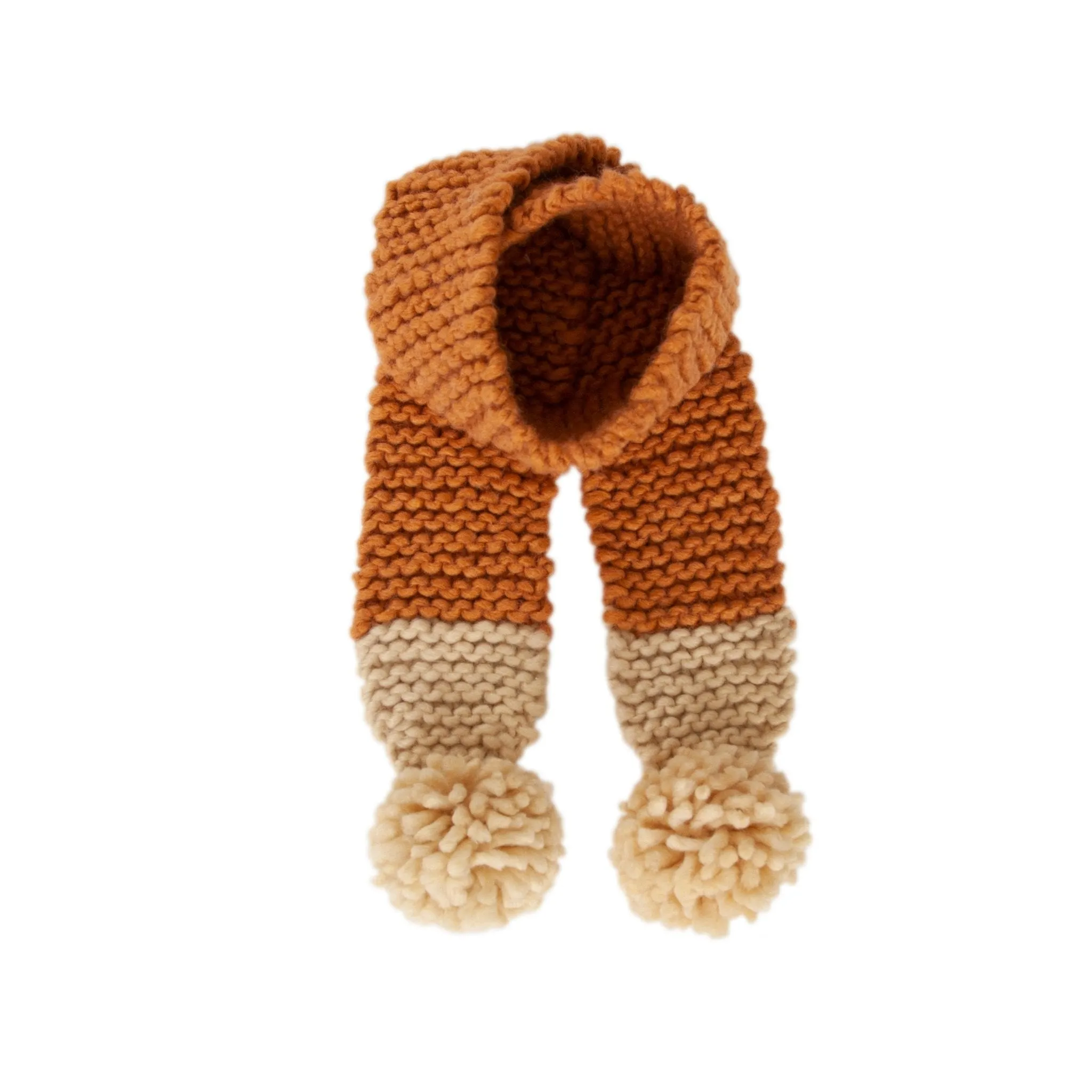 Traveller Chunky Scarf Caramel