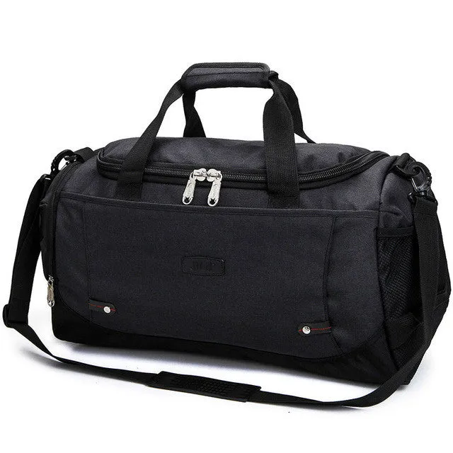 VKTERY New Travel Bag Large Capacity Men Hand Luggage Travel Duffle Bags Nylon Weekend Bags Multifunctional Travel Bags